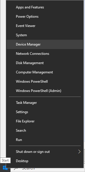 Where to find Device Manager
