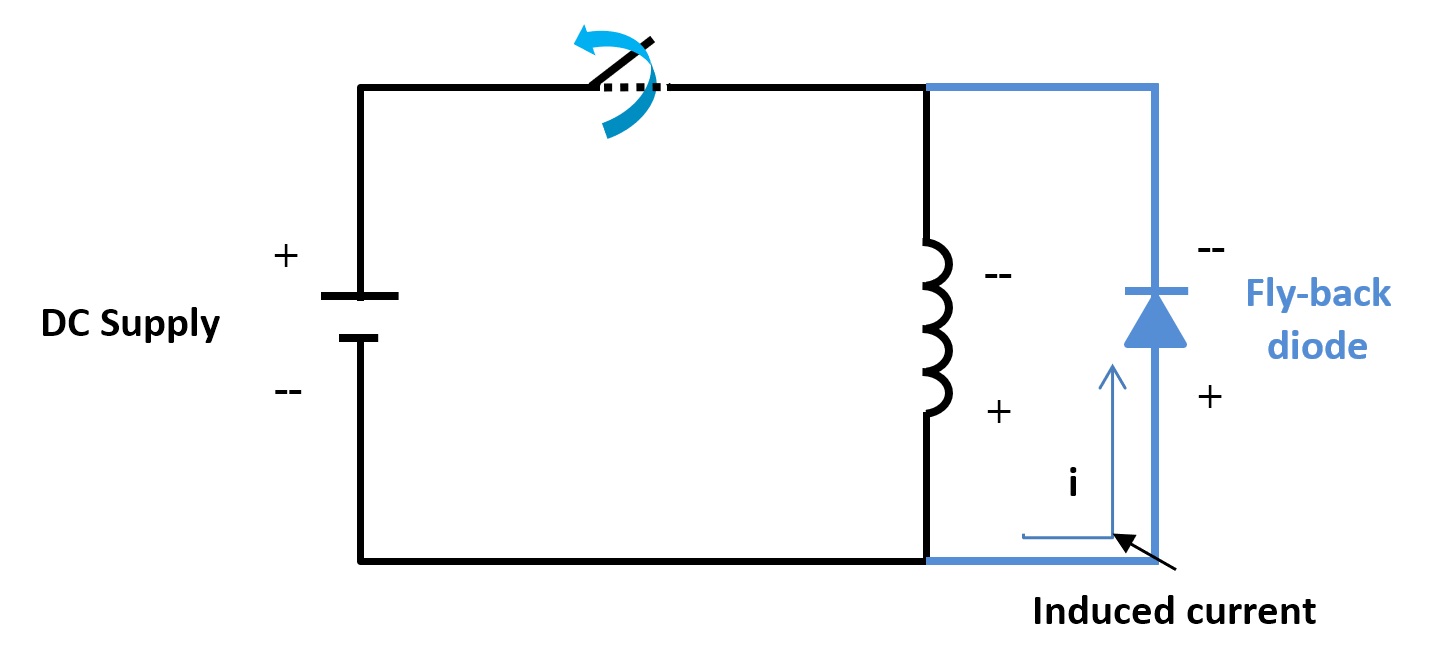 Flyback Voltage Protection Diode