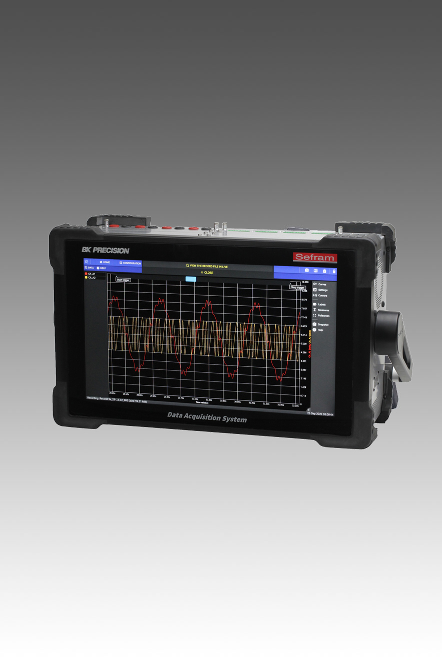 DAS1800 high speed data acquisition recorder from B&K Precision.